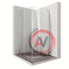 Душевое ограждение Ambassador Diamond 12011102 (1000x1000x2000), 1 место