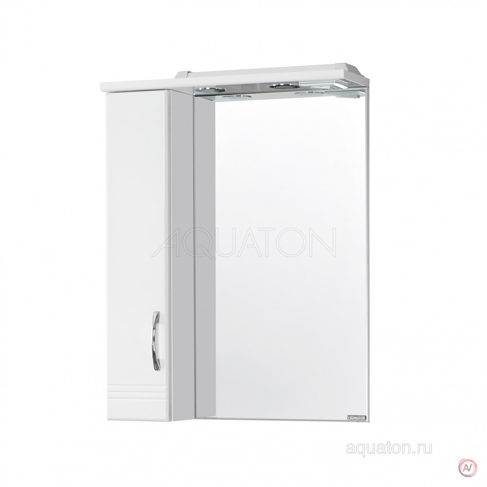 Зеркальный шкаф Aquaton Онда левый белый 1A009802ON01L