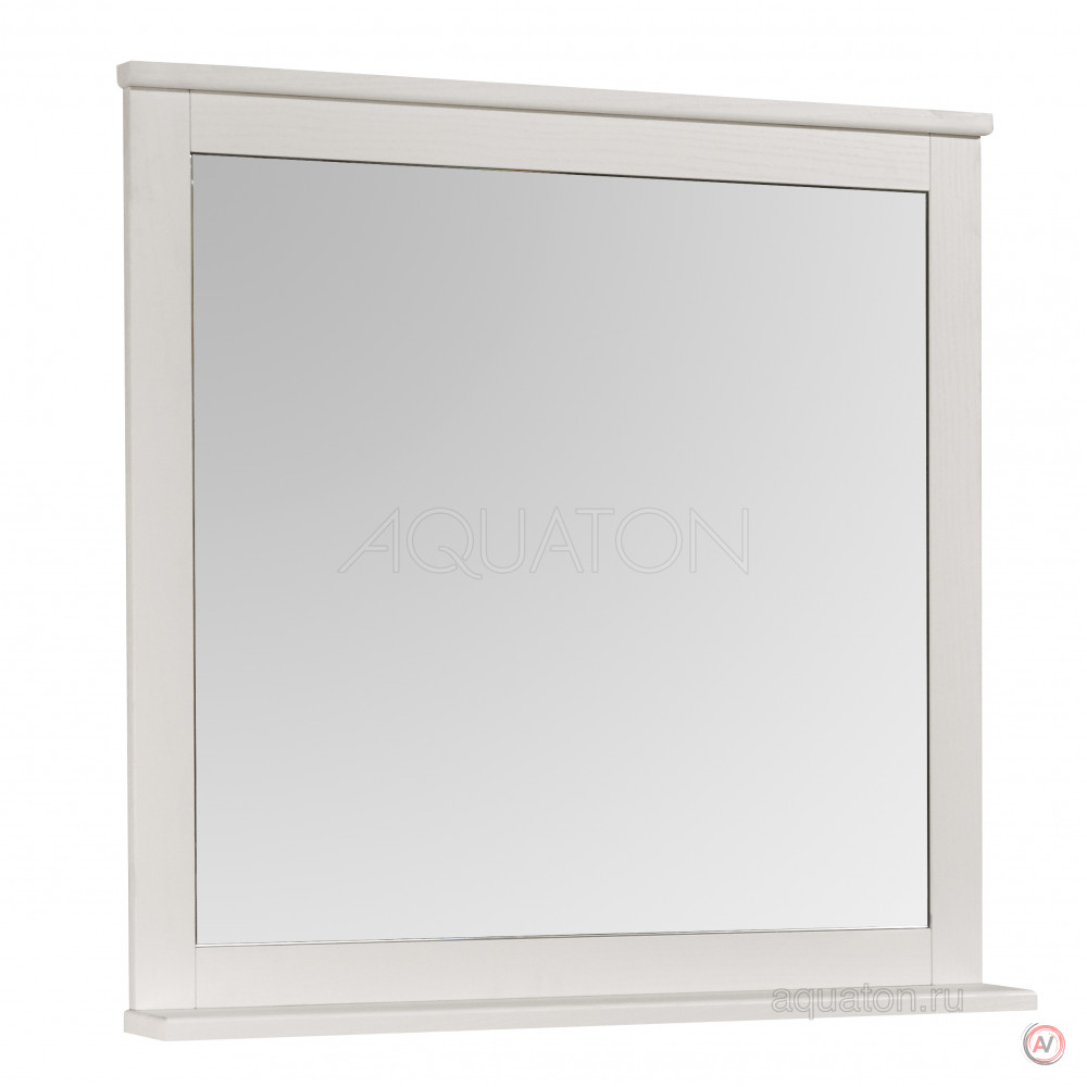 Зеркало Aquaton Леон 80 дуб белый 1A186402LBPS0