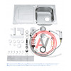 Комплект Grohe Eurosmart 31565SD0 Мойка кухонная K300 31563SD0 + Смеситель Eurosmart 33281002 для кухонной мойки