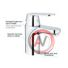 Смеситель Grohe Eurosmart Cosmopolitan 32824000 для раковины