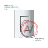 Кнопка смыва Grohe Skate Cosmopolitan 38732000 хром