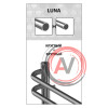 Полотенцесушитель водяной Lemark Luna LM41607 П7 500x600