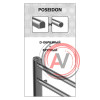 Полотенцесушитель водяной Lemark Poseidon LM42810 П10 500x800