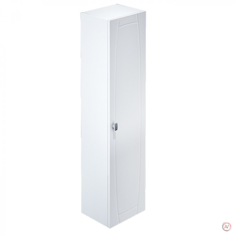 Пенал для ванной комнаты, подвесной, белый, 36 см, Rise, IDDIS, RIS36W0i97