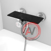 Смеситель для ванны с управлением Push Control, Shelfy, IDDIS, SHESBBTi02WA