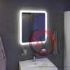Тумба напольная, белая, 60 см, Edifice, IDDIS, EDI60WFi95. Подходит ум. 0106000i28