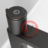 Смеситель для умывальника с инновационным управлением Push Control, графит, Slide, IDDIS, SLIGMBTi01