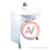 Тумба для ванной комнаты, напольная, белая, 70 см, Harizma, IDDIS, HAR70W2i95. Подходит умывальник 0057000i28