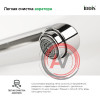 Смеситель для ванны с длинным изливом, Spin, IDDIS, SPISBL2i10WA