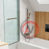 Смеситель для ванны с управлением Push Control, Slide, IDDIS, SLISBBTi02WA