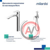 Смеситель для ванны, глянцевый хром, Rora, Milardo, RORSB00M02