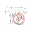Смеситель для умывальника, Acros, IDDIS, ACRSB00i01