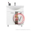 Тумба для ванной комнаты, напольная, белая, 70 см, Harizma, IDDIS, HAR70W2i95. Подходит умывальник 0057000i28