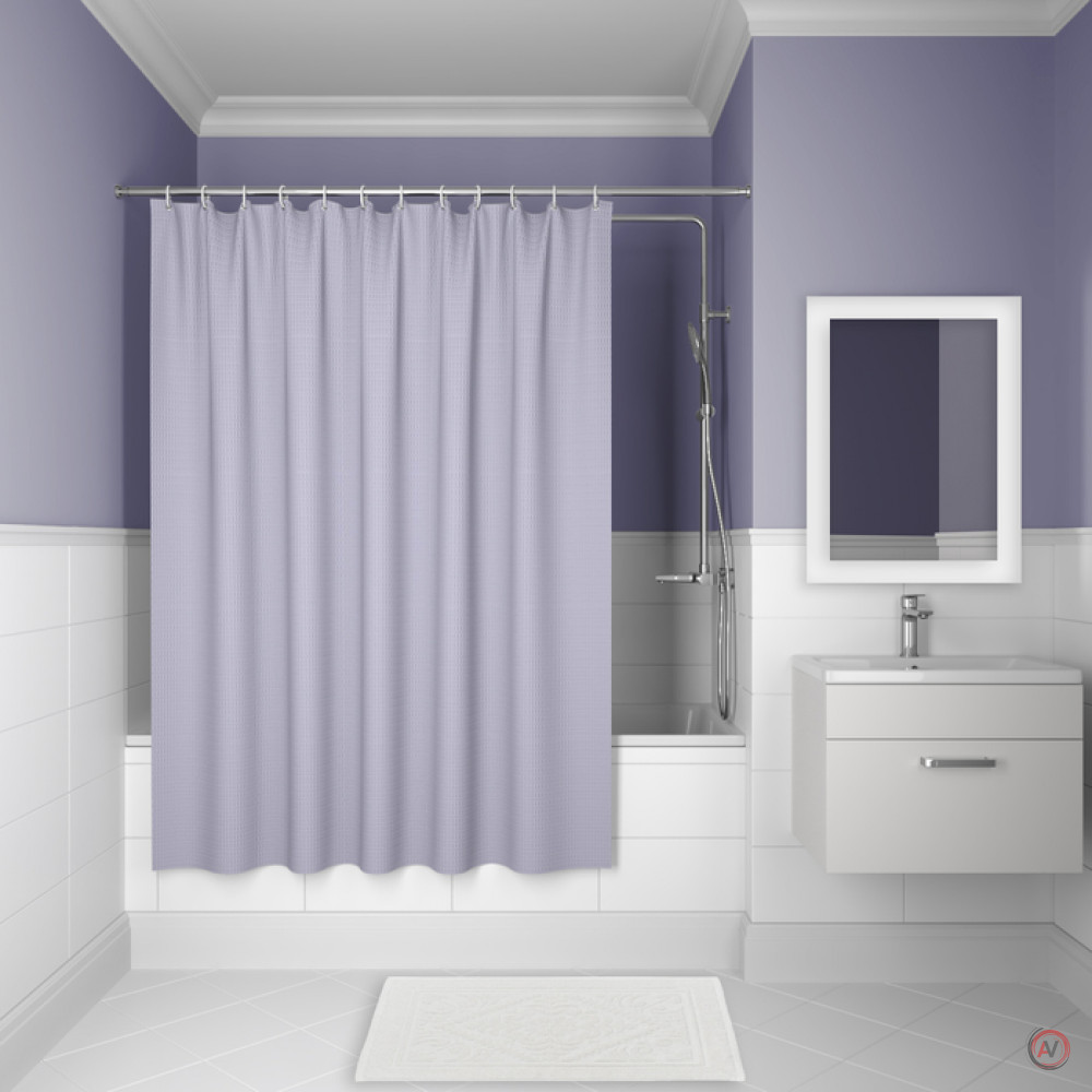 Штора для ванной комнаты, 180*200см, Полиэстер, IDDIS, D26P218i11