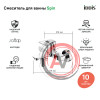 Смеситель для ванны, Spin, IDDIS, SPISB02i02WA