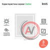 Зеркало с подсветкой и термообогревом, 60 см, Zodiac, IDDIS, ZOD60T0i98