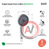 Лейка для душа, хром, SpaHome, IDDIS, SPA3F0Ci18