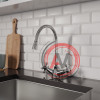Смеситель для кухни с гибким изливом, Duplex, Milardo, DUPSB0FM05