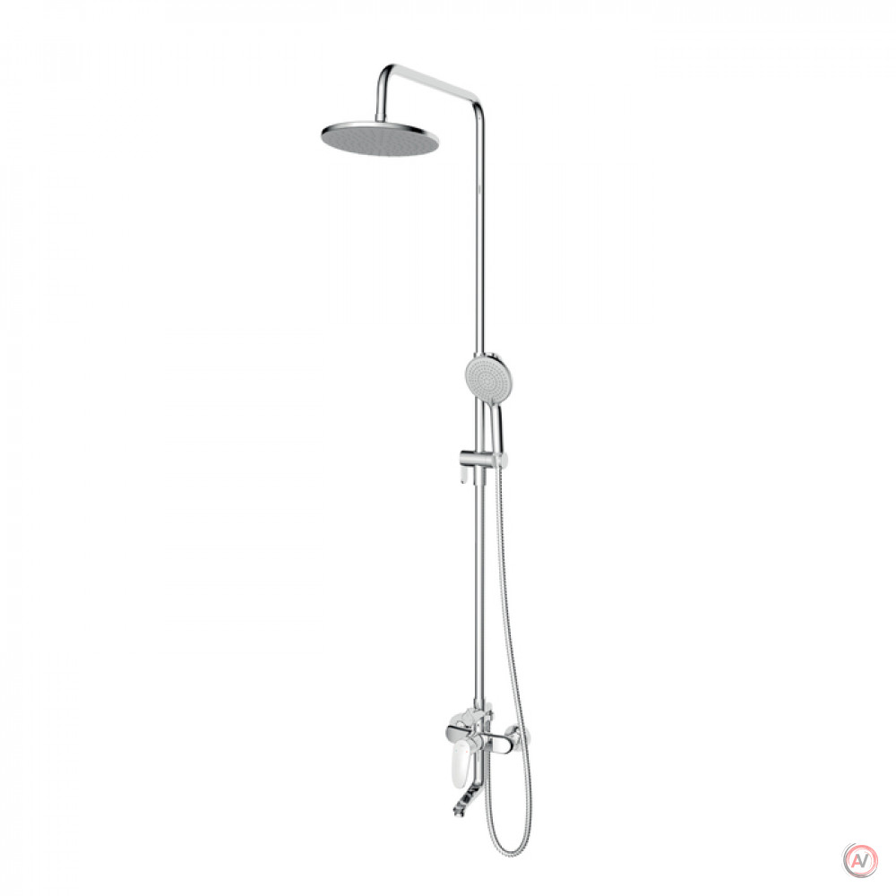 Смеситель с верхним душем и изливом, Optima Home, IDDIS, OPTSB3Fi06