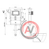 Бачок скрытого монтажа для приставных унитазов, Profix, IDDIS, PRO000Ci32