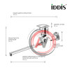 Смеситель для ванны с длинным изливом, Stone, IDDIS, STOSB00i10WA