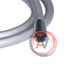 Шланг для душа, серебряный, силиконовый, 1,2м, Optima Home, IDDIS, OPH12SLi19