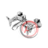 Смеситель для ванны с керамическим дивертором Copter, IDDIS, COPSB02i02WA