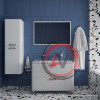 Тумба напольная, белая, 100 см, Brick, IDDIS, BRI10WFi95. Подходит ум. 0101000i28