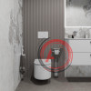 Клавиша смыва, универсальная, белая, Unifix, 002, IDDIS, UNI02MWi77