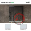Зеркало с подсветкой, 60 см, Slide, IDDIS, SLI6000i98