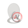 Сиденье для унитаза ID 01 061.1 белое