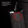 Душевой гарнитур с верхней лейкой, хром, Ray, IDDIS, RAYSB3Fi76