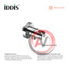 Выход для шланга с держателем для лейки, IDDIS, 001SB01i62