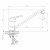 Смеситель DECOROOM DR21018 одноручный  для кухни с поворотным изливом