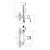 Смеситель  DECOROOM DR21058 одноручный с гигиеническим душем