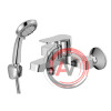 Смеситель DECOROOM DR23036 одноручный для ванны с коротким изливом