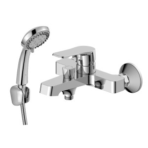 Смеситель DECOROOM DR23036 одноручный  для ванны с коротким изливом