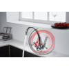 Смеситель DECOROOM DR54028 двуручный для кухни с высоким поворотным изливом