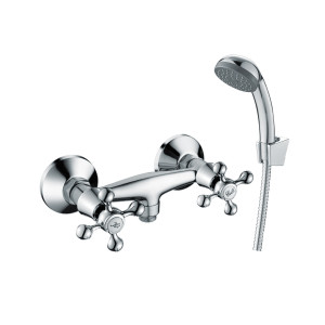 Смеситель  DECOROOM DR54055 двуручный  для душа