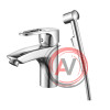 Смеситель DECOROOM DR70015 одноручный для умывальника и биде монолитный