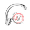 Смеситель DECOROOM DR71021 одноручный для кухни с высоким поворотным изливом