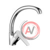 Смеситель DECOROOM DR72021 одноручный для кухни с высоким поворотным изливом