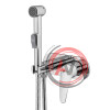 Смеситель Lemark Linara LM0419C с гигиеническим душем, встраиваемый