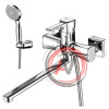 Смеситель Lemark Evitta LM0551C универсальный