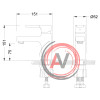 Смеситель Lemark Aura LM0606C для раковины