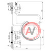Смеситель Lemark Standard LM2151C универсальный