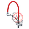 Смеситель Lemark Comfort LM3070C-Red для кухни с подключением к фильтру с питьевой водой