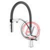 Смеситель Lemark Comfort LM3074C-Gray для кухни с подключением к фильтру с питьевой водой