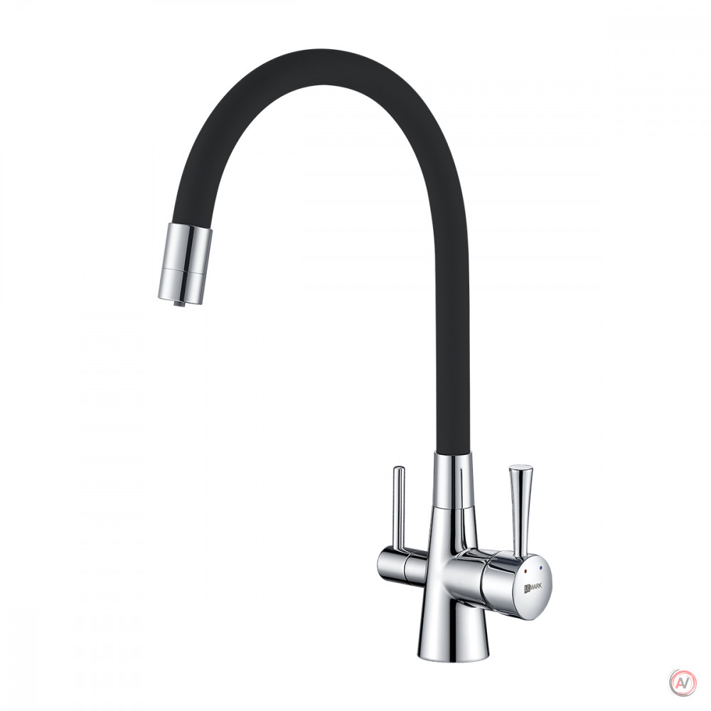 Смеситель Lemark Comfort LM3075C для кухни с гибким изливом, с подключением к фильтру с питьевой водой
